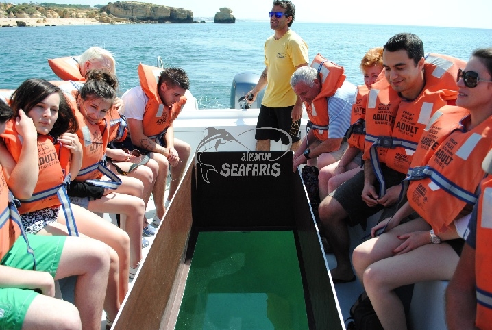 Glass Bottom Boat Experience - Algarve Yacht Cruise